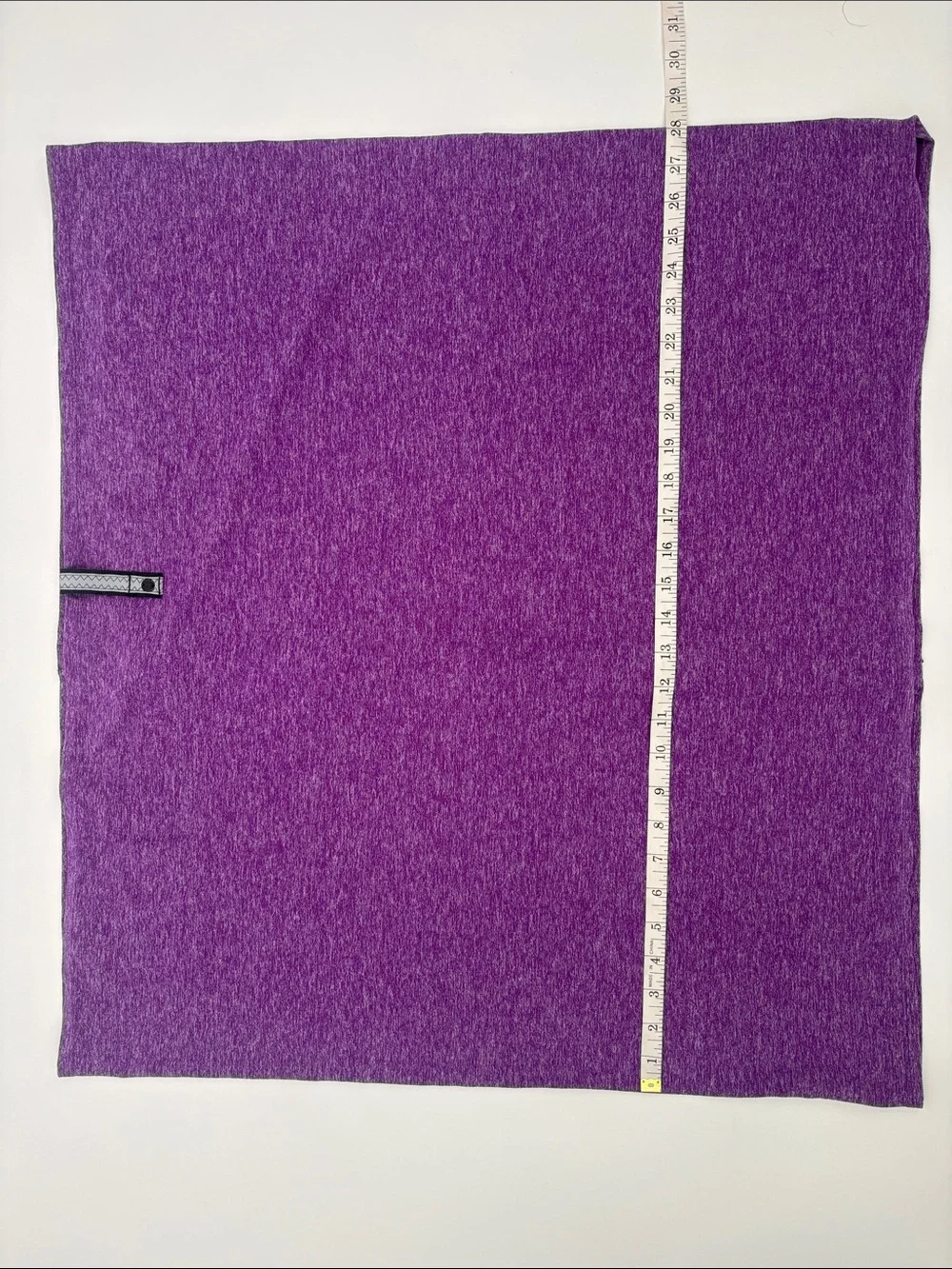 lululemon athletica Purple Knit Neck/Shoulder Wrap with Black Snap Trim